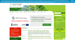 Desktop Screenshot of eko-net.pl