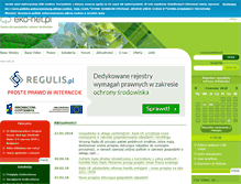 Tablet Screenshot of eko-net.pl